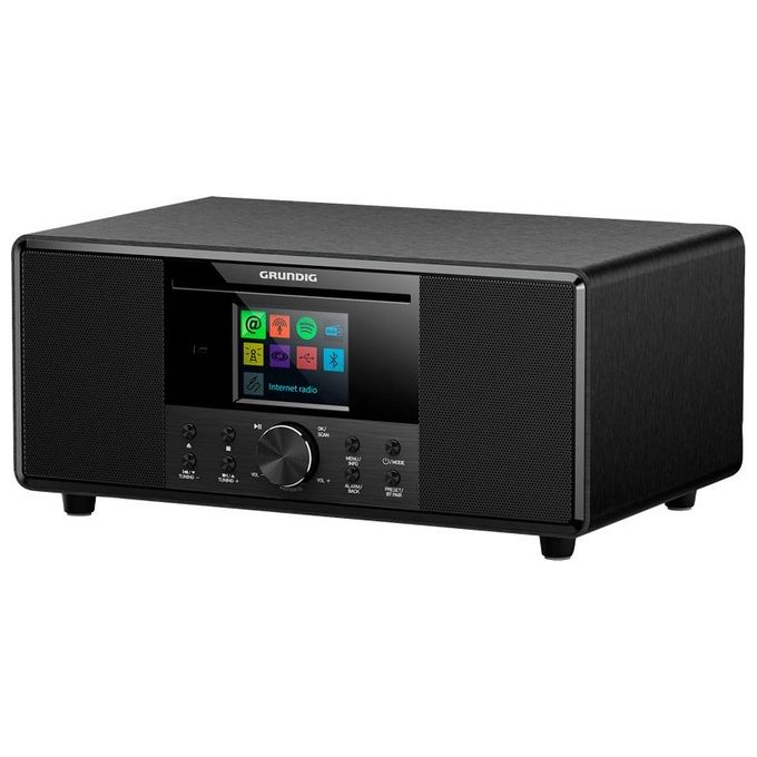 Grundig DTR 7000 2.0 DAB+ WEB Radio Digitale Nero