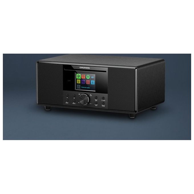 Grundig DTR 7000 2.0 DAB+ WEB Radio Digitale Nero