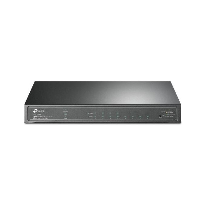Tp-Link TL-SG2008P Switch di Rete Gestito Gigabit Ethernet 10-100-1000 Supporto Power Over Ethernet