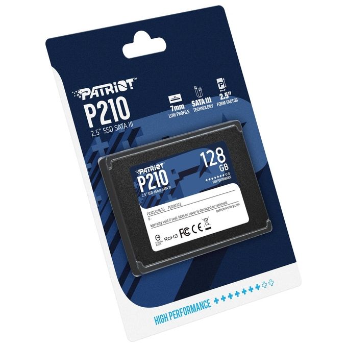Patriot Memory P210 Unita' allo Stato Solido 2.5'' 128Gb Serial ATA III