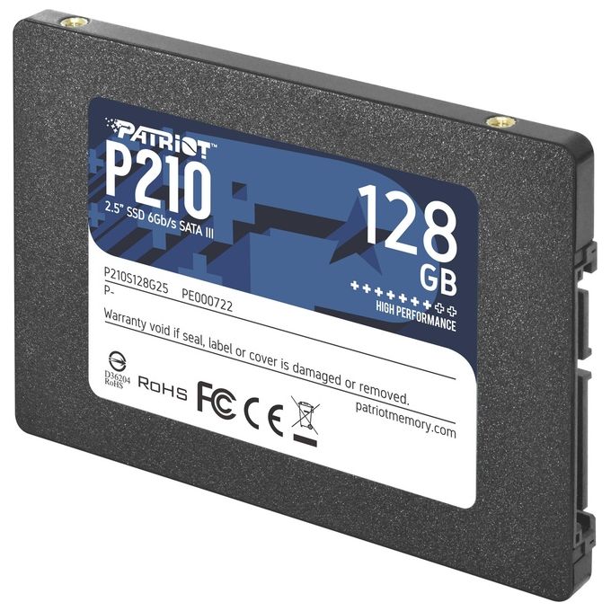 Patriot Memory P210 Unita' allo Stato Solido 2.5'' 128Gb Serial ATA III