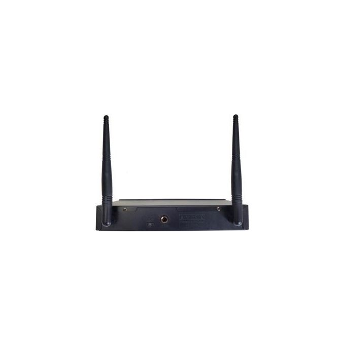 Karma Kit Microfoni Set 5002 Doppio Radiomicrofono Palmare Uhf Nero