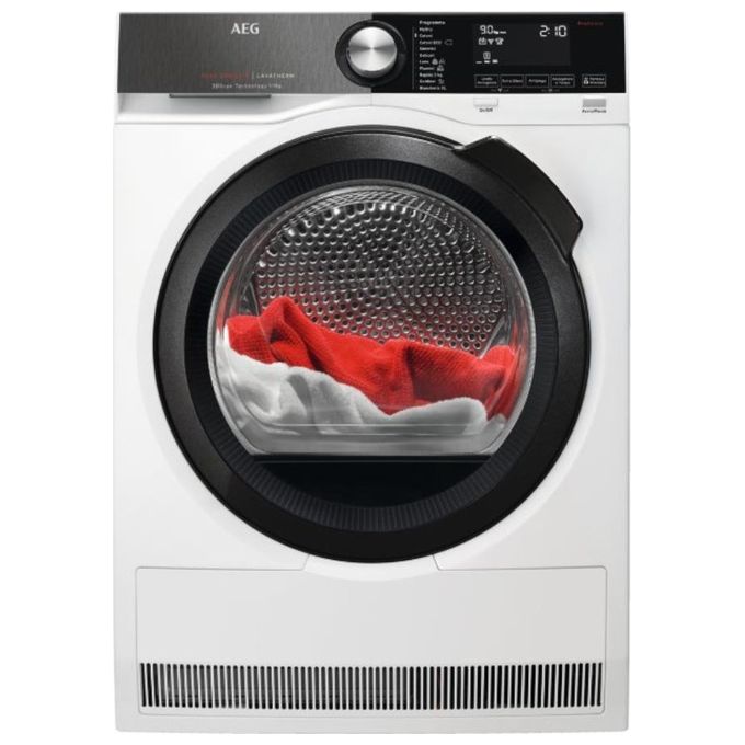 AEG T9DEC957D Serie 9000 OkoFlow Asciugatrice a Pompa di Calore Classe energetica A+++ Capacita' di carico 9 Kg Wi-Fi Motore Inverter Tecnologia 3D Scan