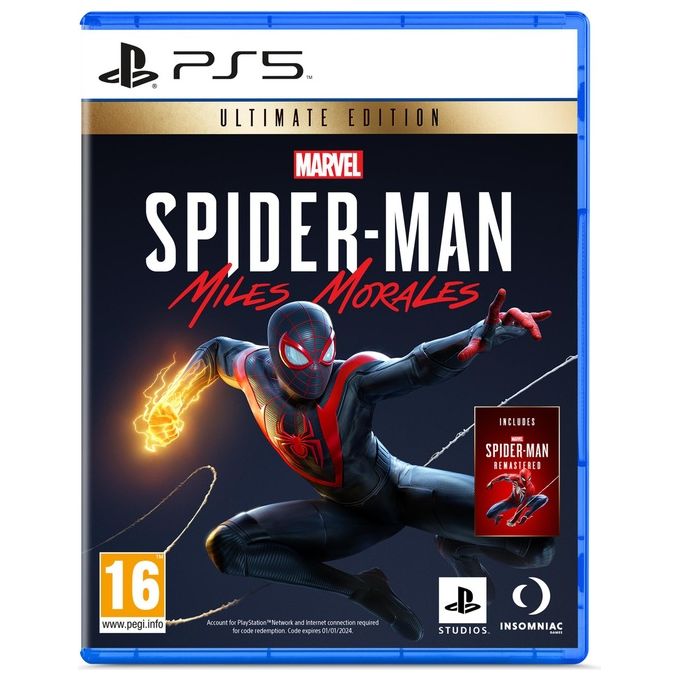 Sony Marvel's Spider-Man Miles Morales Ultimate Edition per PlayStation 5