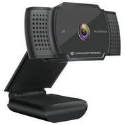 Conceptronic AMDIS02B Webcam 5mp 2592x1944 Pixel Usb 2.0 Nero