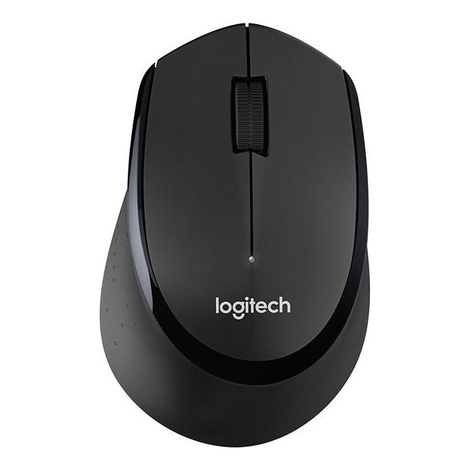 Logitech Wireless Combo MK345 Set Mouse e Tastiera senza Fili 2.4 GHz Francese Nero-Blu