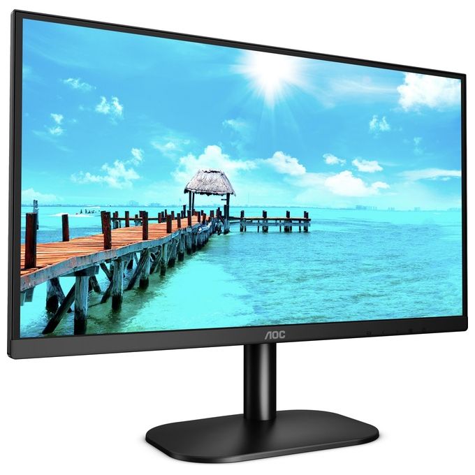 AOC Monitor 24B2XDA 23.8'' Full HD IPS 75Hz LED Senza Cornice Nero schermo pc
