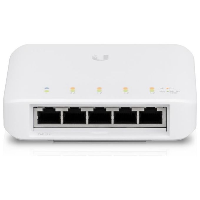 Ubiquiti Networks UniFi USW‑FLEX Switch Gestito L2 Gigabit Ethernet 10-100-1000 Supporto Power over Ethernet Bianco