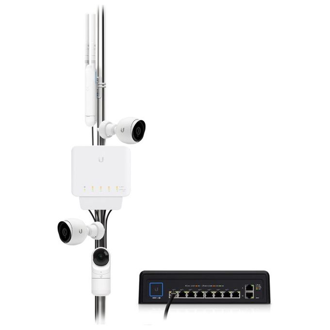 Ubiquiti Networks UniFi USW‑FLEX Switch Gestito L2 Gigabit Ethernet 10-100-1000 Supporto Power over Ethernet Bianco