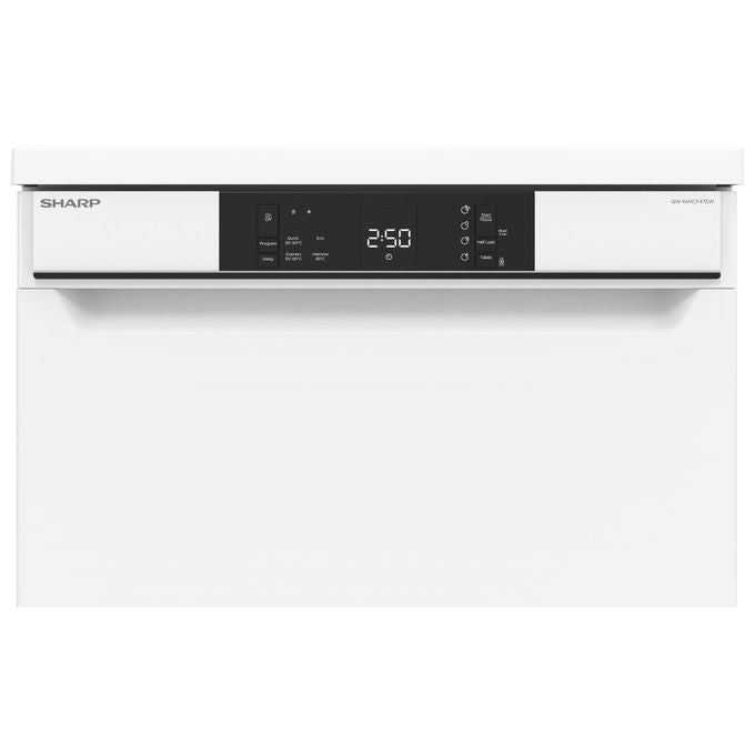 Sharp QWNA1CF47EW Lavastoviglie Libera Installazione 13 Coperti Classe energetica E 4 Programmi 60 cm Bianco