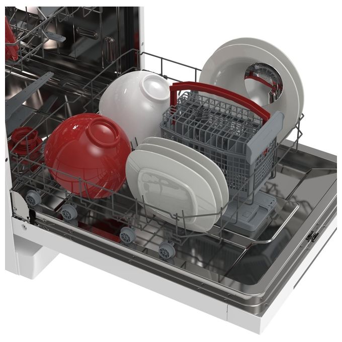Sharp QWNA1CF47EW Lavastoviglie Libera Installazione 13 Coperti Classe energetica E 4 Programmi 60 cm Bianco