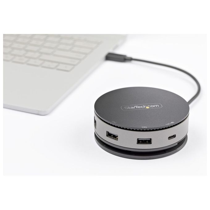 StarTech.com DKT31CHDVCM Adattatore Multiporta Usb-C Mini Docking Station Usb Tipo C a Hdmi-Displayport 4K 60Hz o VGA 75W Power Delivery