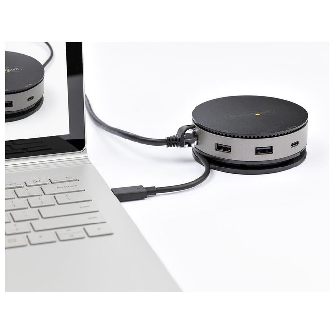 StarTech.com DKT31CHDVCM Adattatore Multiporta Usb-C Mini Docking Station Usb Tipo C a Hdmi-Displayport 4K 60Hz o VGA 75W Power Delivery