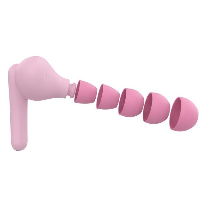 Belkin SoundForm Nano 2 Auricolari Bluetooth per Bambini con Microfono Bluetooth Rosa