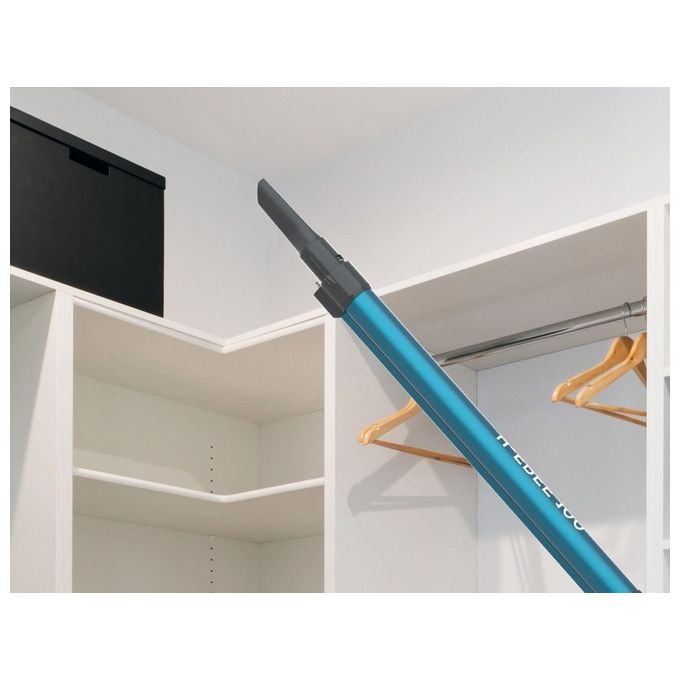 Hoover HF122CAR 011 Scopa Elettrica Ricaricabile Secco Tessuto Senza Sacchetto 0.9 Litri 170W Grigio-Titanio