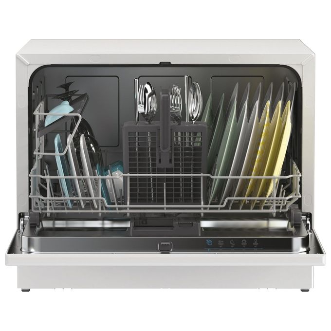 Candy, Lavastoviglie Libera Installazione Rapido' CP 6E51LW, 6 Coperti, Bianco