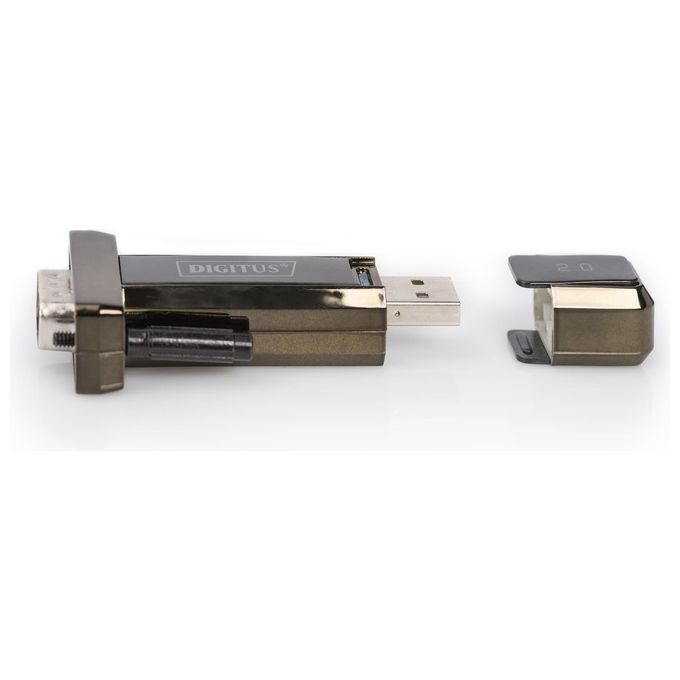Digitus Adattatore Usb 2.0 a Seriale con Cavo 80cm