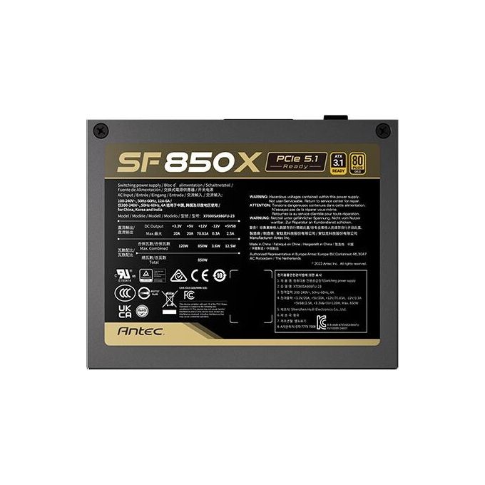 Antec SF850X EC Alimentatore