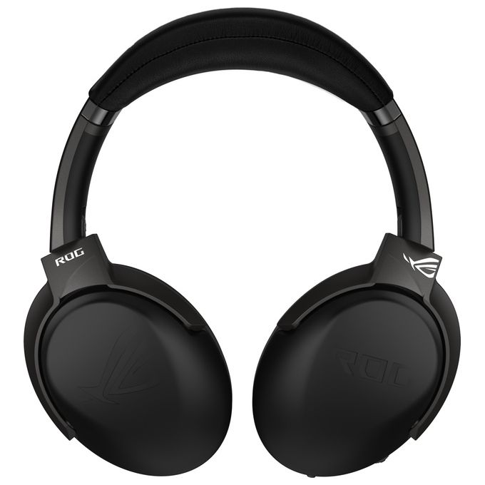 ASUS ROG Strix Go Cuffia Gaming Wireless, 2.4 GHz, Audio Alta Risoluzione, Microfono Cancellazione Rumore, Design Leggero, USB-C, 3.5mm, PC, Mac, Switch, Xbox One, PS4-PS5, Dispositivi Mobile, Nero