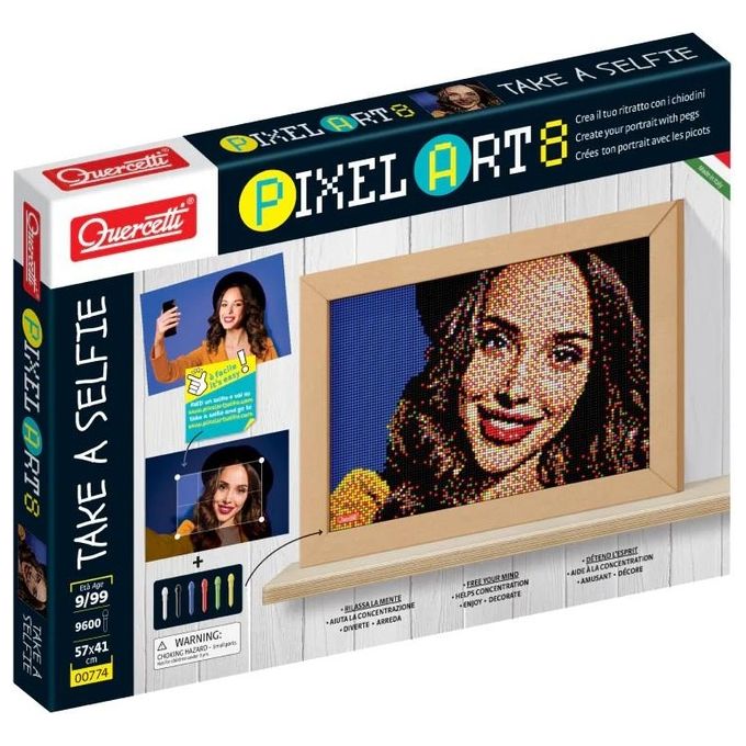 Quercetti Pixel Art 8 Take a Selfie