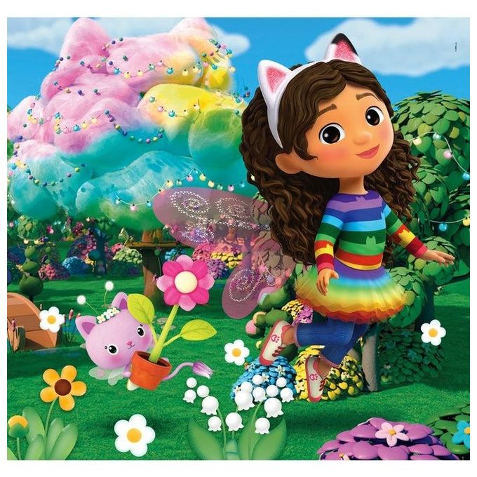 Clementoni Puzzle 48 Pezzi Gabby's Dollhouse Tris Supercolor