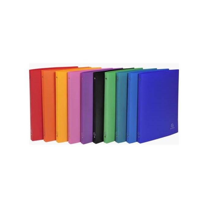 Exacompta Raccoglitore a 4 Anelli 15mm 32x25cm Assortito