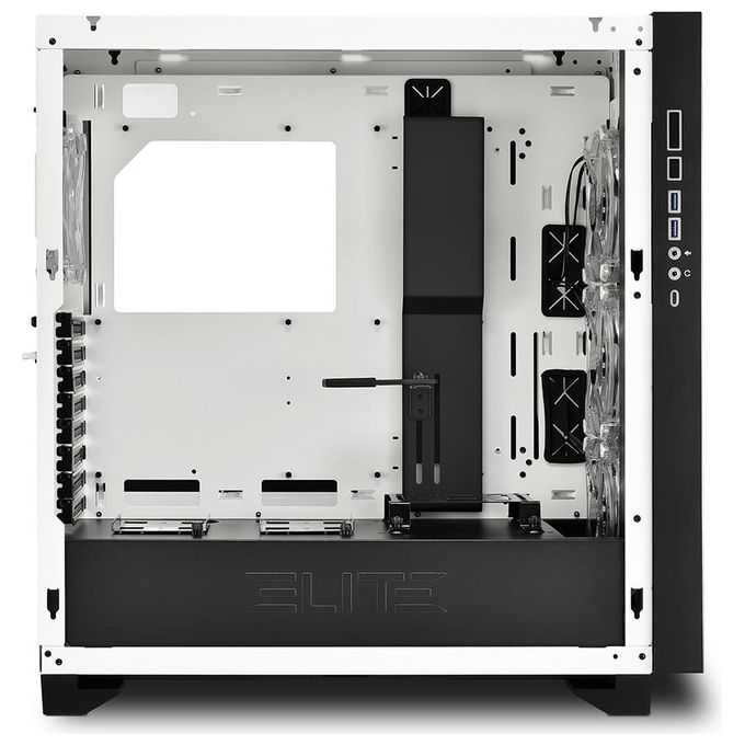 Sharkoon ELITE SHARK CA300T Midi Tower Bianco