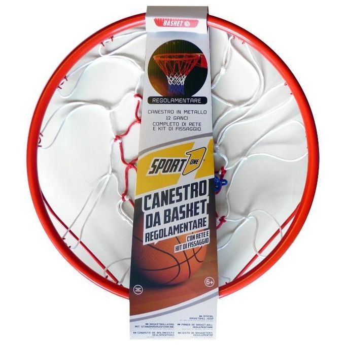 Sport-One Basket Canestro Regolamentare con Rete