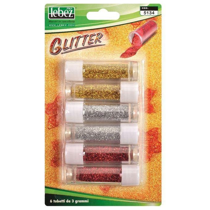 Lebez Confezione 6 Porporina 3 Grammi Blister Assortito