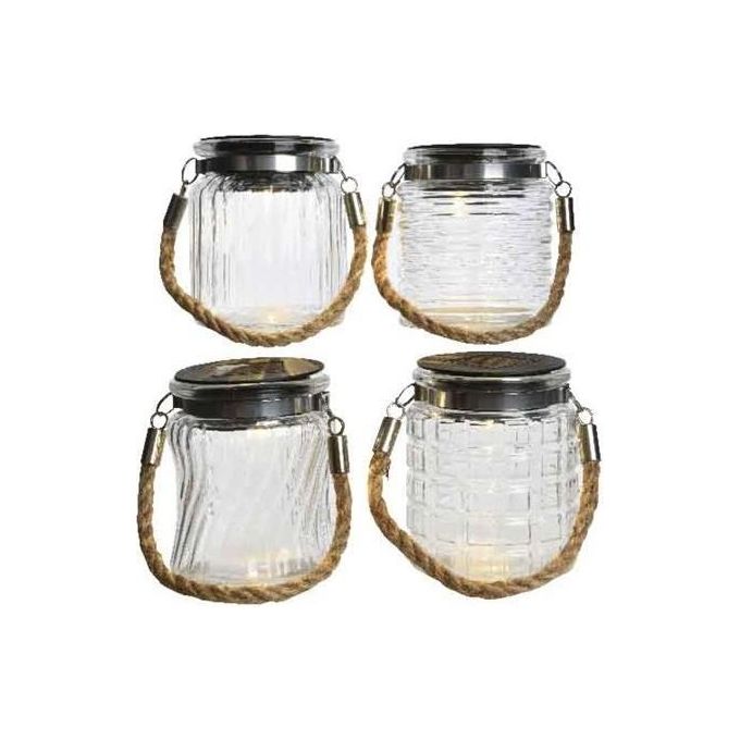 Kaemingk Barattolo Led Trasparente Solare