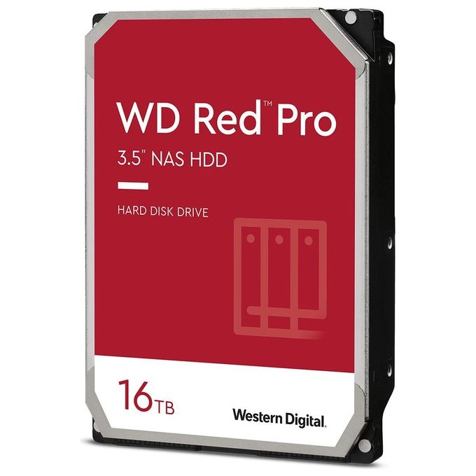 Wd WD161KFGX Red Pro Hard Disk Interno Sata 3.5'' 16Tb