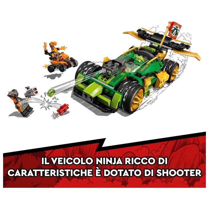 LEGO Ninjago Auto da Corsa di Lloyd Evolution