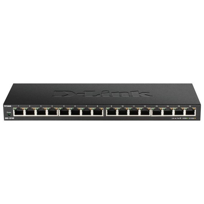 D-Link DGS-1016S Switch 16 Porte Gigabit Unmanaged