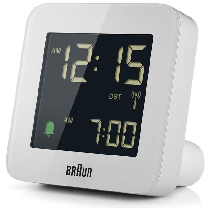 Braun BC 09 W-DCF Sveglia Radiocontrollata Bianco