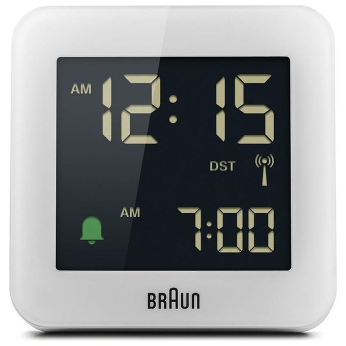 Braun BC 09 W-DCF Sveglia Radiocontrollata Bianco