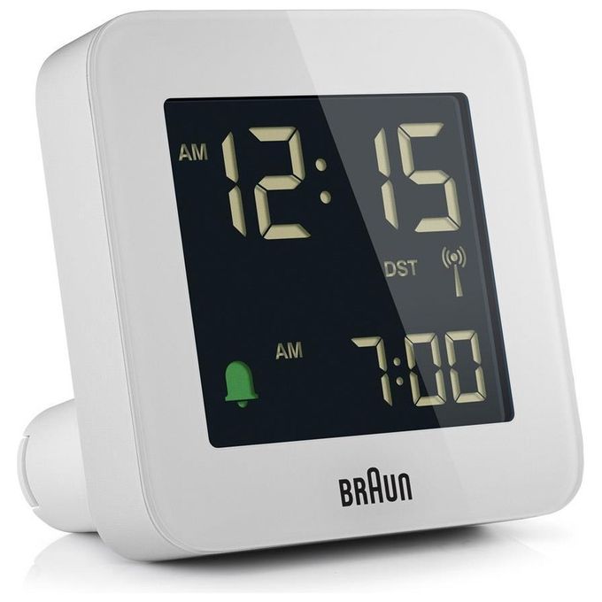 Braun BC 09 W-DCF Sveglia Radiocontrollata Bianco