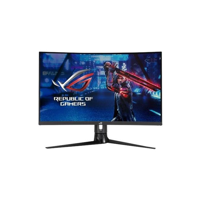 ASUS ROG Strix XG32VC Monitor Gaming Curvo - 31.5'' WQHD (2560 x 1440), 170Hz* , 1ms MPRT, Extreme Low Motion Blur Sync, 125% sRGB, FreeSync Premium Pro, DisplayHDR 400, USB Type-C, KVM support