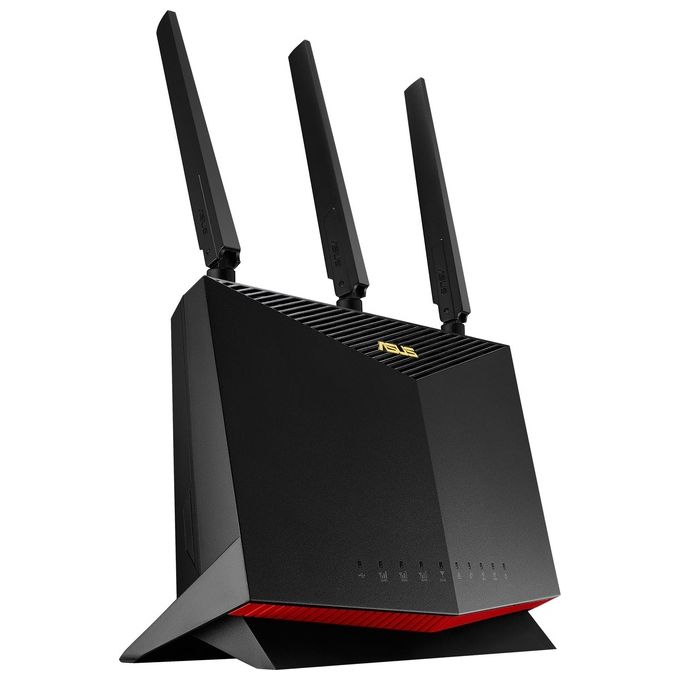 ASUS 4G-AC86U 4G+ LTE Modem Router Cat. 12 600Mbps Dual-Band AC2600, Supporta Rete Ospiti con Captive Portal, Aiprotection Pro Internet Security, MU-MIMO, slot SIM