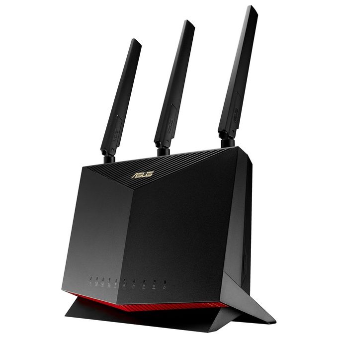 ASUS 4G-AC86U 4G+ LTE Modem Router Cat. 12 600Mbps Dual-Band AC2600, Supporta Rete Ospiti con Captive Portal, Aiprotection Pro Internet Security, MU-MIMO, slot SIM