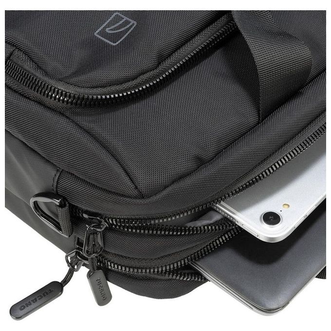 Tucano Planet Borsa per Laptop 15.6'' Compatibile con MacBook Pro 16''- Doppio Vano