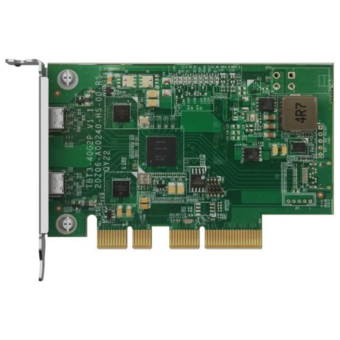 Qnap QXP-T32P Scheda di Interfaccia e Adattatore Interno Thunderbolt 3
