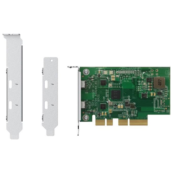 Qnap QXP-T32P Scheda di Interfaccia e Adattatore Interno Thunderbolt 3
