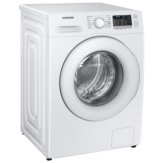 Samsung WW80TA046TT Lavatrice Carica Frontale Crystal Clean Classe Energetica B Capacita' di carico 8 Kg Centrifuga 1400 giri Motore Digital Inverter Vapore Igienizzante Ecolavaggio