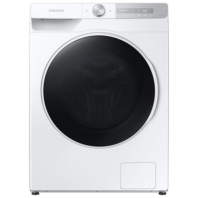 [ComeNuovo] Samsung WW80T734DWH Lavatrice Carica Frontale AI Control UltraWash Classe energetica B Capacita' di carico 8 Kg Centrifuga 1400 giri Motore Digital Inverter Vapore Igenizzante Ecolavaggio