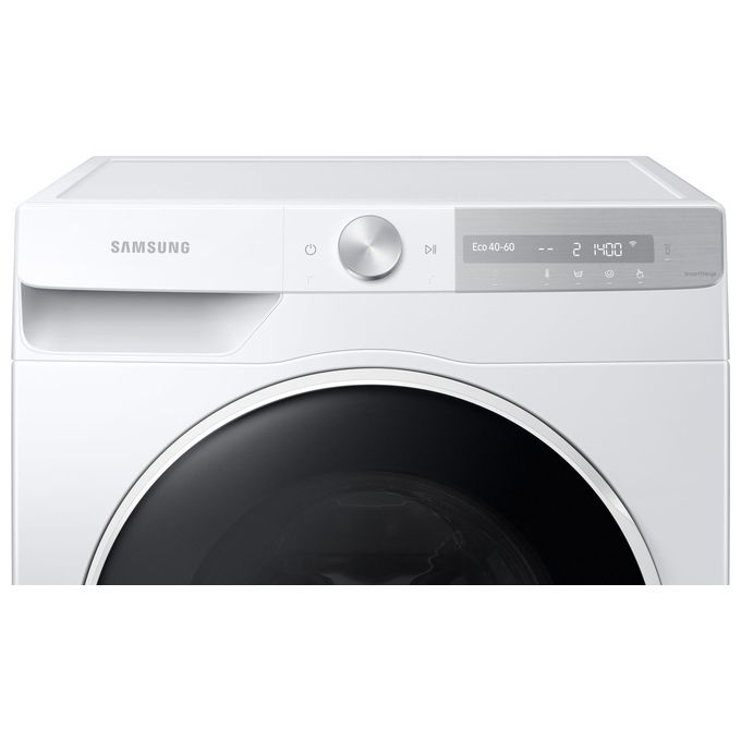 [ComeNuovo] Samsung WW80T734DWH Lavatrice Carica Frontale AI Control UltraWash Classe energetica B Capacita' di carico 8 Kg Centrifuga 1400 giri Motore Digital Inverter Vapore Igenizzante Ecolavaggio