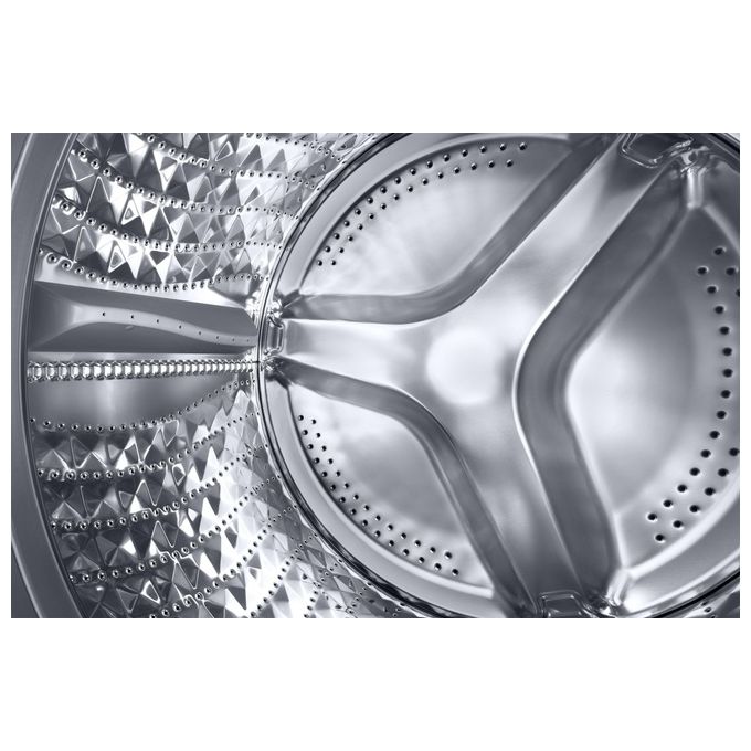 Samsung WW70TA026TE Lavatrice Carica Frontale Crystal Clean Classe energetica B Capacita' di carico 7 Kg Centrifuga 1200 giri Motore Digital Inverter Vapore Igenizzante Ecolavaggio
