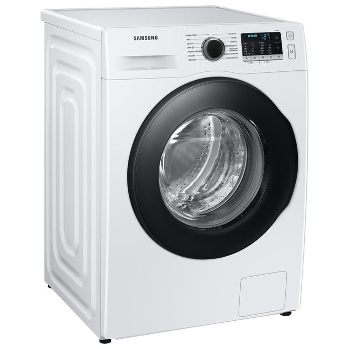 Samsung WW70TA026AE Lavatrice Carica Frontale Crystal Clean Classe energetica B Capacita' di carico 7 Kg Centrifuga 1200 giri Motore Digital Inverter Vapore Igenizzante Ecolavaggio bianco