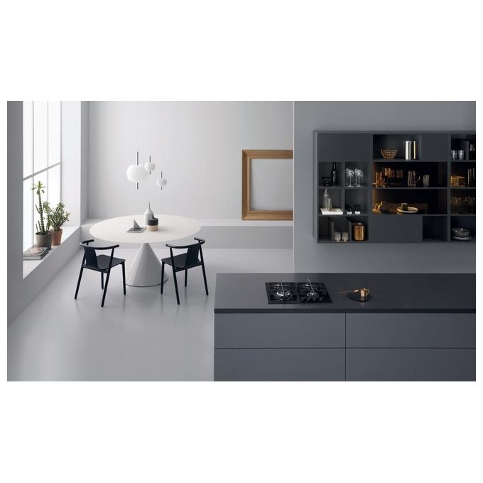 Whirlpool GOWL 628-NB Piano Cottura Gas 4 Zone 59 cm Nero