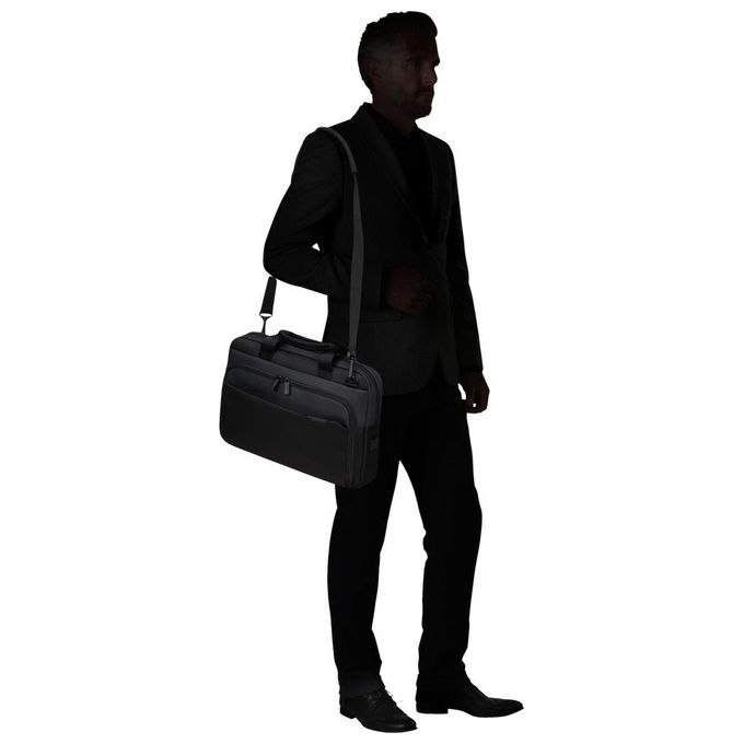 Samsonite Mysight Borsa per Computer Portatile da 15.6'' 12.5 Litri Nero