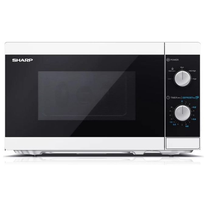 Sharp YC-MS01EW Forno a Microonde Capacita' 20 Litri Potenza 800W Controllo Meccanico Bianco